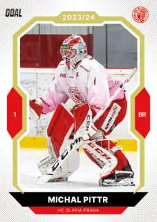 Pittr Michal Goal Cards II.série 2023-24 Gold 1of20 č.328