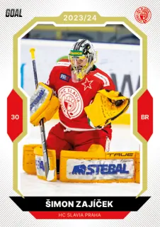Zajíček Šimon Goal Cards II.série 2023-24 Gold 1of20 č.329