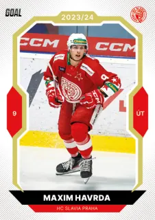 Havrda Maxim Goal Cards II.série 2023-24 Gold 1of20 č.334