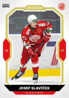 Slavíček Josef Goal Cards II.série 2023-24 Gold 1of20 č.336