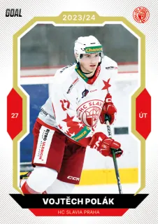 Polák Vojtěch Goal Cards II.série 2023-24 Gold 1of20 č.341
