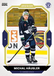 Häusler Michal Goal Cards II.série 2023-24 Gold 1of20 č.348