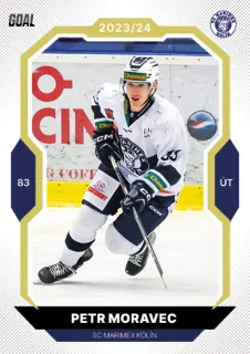 Moravec Petr Goal Cards II.série 2023-24 Gold 1of20 č.354