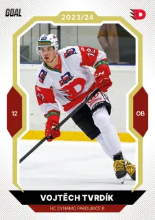 Tvrdík Vojtěch Goal Cards II.série 2023-24 Gold 1of20 č.374