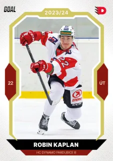Kaplan Robin Goal Cards II.série 2023-24 Gold 1of20 č.381