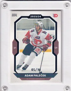 Paleček Adam Goal Cards II.série 2023-24 Blue /10 č.386