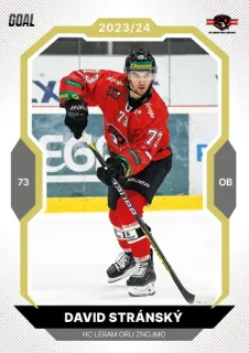 Stránský David Goal Cards II.série 2023-24 Gold 1of20 č.390