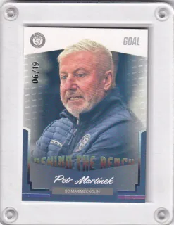 Martínek Petr Goal Cards II.série 2023-24 Trenéři /19 (bronzová ražba, limit) č.BB-24