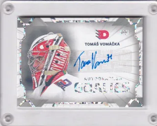 Vomáčka Tomáš Goal Cards II.série 2023-24 Goalies AUTO /25 (zlatá ražba,limit) č.G-27