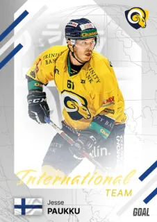 Paukku Jesse Goal Cards II.série 2023-24 International č.IN-04