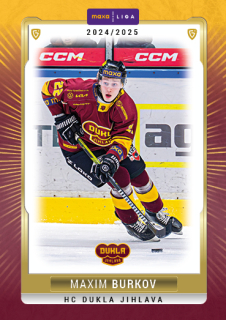 Maxim Burkov  Goal Card 2024-25 UpDate  č.JIH-27