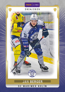 Jan Berger  Goal Card 2024-25 UpDate  č.KOL-28