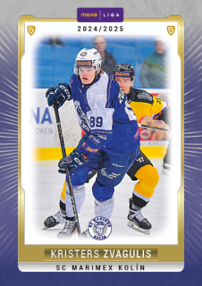 Kristers Zvagulis  Goal Card 2024-25 UpDate  č.KOL-31