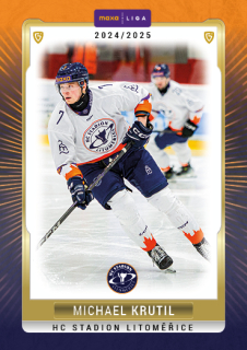 Michael Krutil  Goal Card 2024-25 UpDate  č.LIT-29