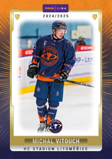 Michal Vitouch  Goal Card 2024-25 UpDate  č.LIT-39