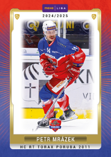 Petr Mrázek Goal Card 2024-25 UpDate č.POR-27