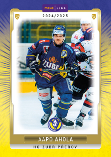 Aapo Ahola Goal Card 2024-25 UpDate č.PRE-28