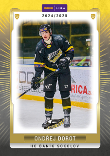 Ondřej Dorot Goal Card 2024-25 UpDate č.SOK-29