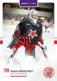 Adam Ebenstreit   Goal Cards 2025-26 I.série Řadovka č.SLA-02