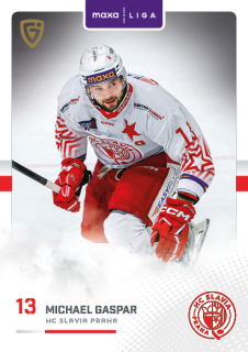 Michael Gaspar  Goal Cards 2025-26 I.série Řadovka č.SLA-08