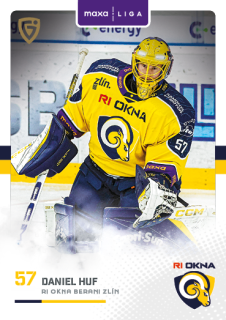 Daniel Huf   Goal Cards 2025-26 I.série Řadovka č.ZLI-01