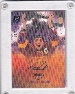 Cachnín Richard HC Dukla Jihlava - vítěz 1. hokejové ligy 2024/25 Signature /10 č.