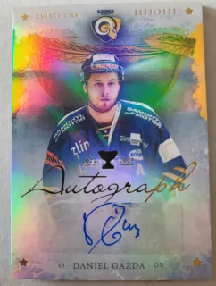 Gazda Daniel Goal Cards Zlín Champions 2022-23 Autograph Gold x/10 č.5