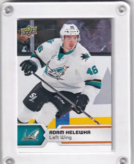 Helewka Adam Upper Deck AHL 2017-18 (Třinec) Rookie č.65