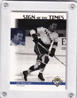 Sterner Ulf UD Choice Sweden 1998-99 Sign of the Times (legend) č.200