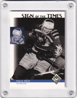 Mild Hans UD Choice Sweden 1998-99 Sign of the Times (legend) č.202