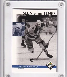 Stoltz Roland UD Choice Sweden 1998-99 Sign of the Times (legend) č.208
