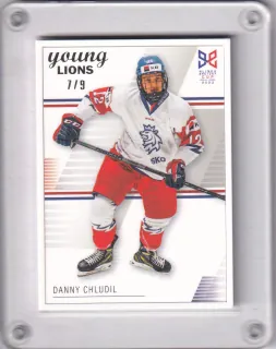 Chludil Danny LC Hlinka a Gretzky Cup 2023 Frame karty White /9 č.14