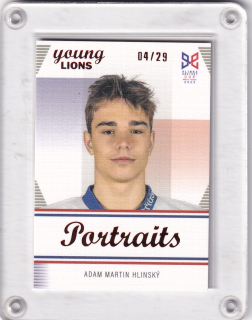 Hlinský Adam Martin LC Hlinka a Gretzky Cup 2023 Portréty Canvas /29 č.P-05
