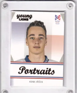 Jiříček Adam LC Hlinka a Gretzky Cup 2023 Portréty č.P-06