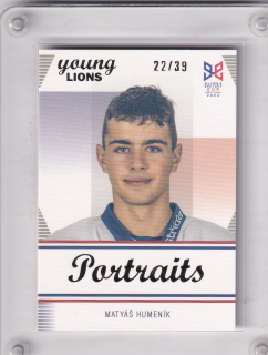 Humeník Matyáš LC Hlinka a Gretzky Cup 2023 Portréty Rainbow /39 č.P-12
