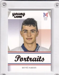 Humeník Matyáš LC Hlinka a Gretzky Cup 2023 Portréty č.P-12