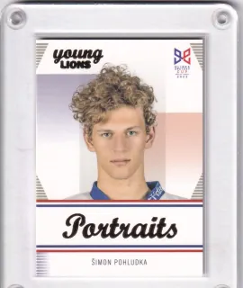 Pohludka Šimon LC Hlinka a Gretzky Cup 2023 Portréty č.P-19