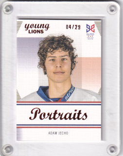 Jecho Adam LC Hlinka a Gretzky Cup 2023 Portréty Canvas /29 č.P-21