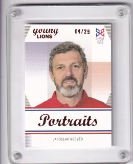 Nedvěd Jaroslav LC Hlinka a Gretzky Cup 2023 Portréty Canvas /29 č.P-24