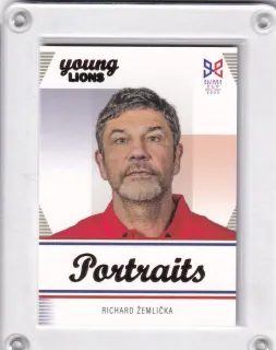 Žemlička Richard LC Hlinka a Gretzky Cup 2023 Portréty č.P-25