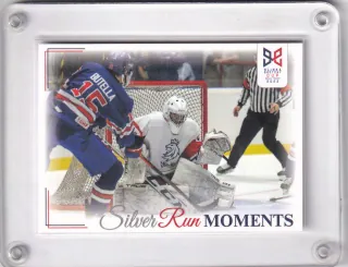 Jakub Milota v akci proti USA LC Hlinka a Gretzky Cup 2023 Silver Run Moments č.SRM-01