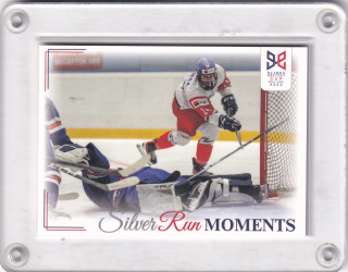 Matěj Kubiesa zvyšuje na 2:1 pro ČR LC Hlinka a Gretzky Cup 2023 Silver Run Moments č.SRM-04