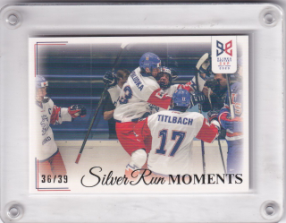 Kosova trefa zvýšila vedení nad USA LC Hlinka a Gretzky Cup 2023 Silver Run Moments Rainbow /39 č.SRM-08