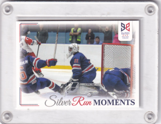 Titlbach překonává brankáře USA Heila LC Hlinka a Gretzky Cup 2023 Silver Run Moments č.SRM-10