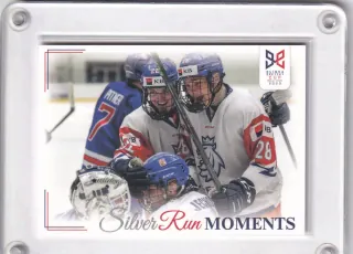 Celkem 7 gólů nasázeli Češi týmu USA LC Hlinka a Gretzky Cup 2023 Silver Run Moments č.SRM-12