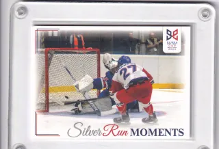 Samuel Drančák s USA skóroval na 4:1 LC Hlinka a Gretzky Cup 2023 Silver Run Moments č.SRM-16