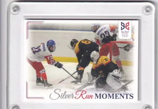 Německý brankář čelil 41 českým střelám LC Hlinka a Gretzky Cup 2023 Silver Run Moments č.SRM-19