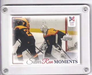  Brankář Elagin čelí české ofenzivě  LC Hlinka a Gretzky Cup 2023 Silver Run Moments č.SRM-21
