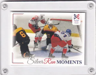  Humeník proti Německu poprvé skóroval  LC Hlinka a Gretzky Cup 2023 Silver Run Moments č.SRM-22