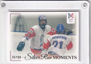  Česká radost v duelu s Německem  LC Hlinka a Gretzky Cup 2023 Silver Run Moments Rainbow /39 č.SRM-23